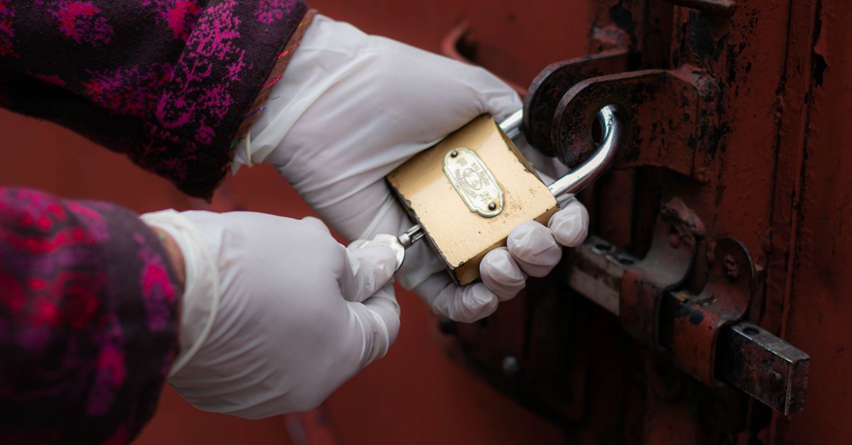 locksmith unlocking front door — Ove Locksmith NJ